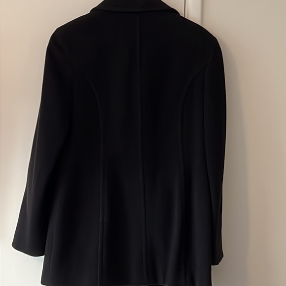 Black Pea Coat - Picture 4 of 8